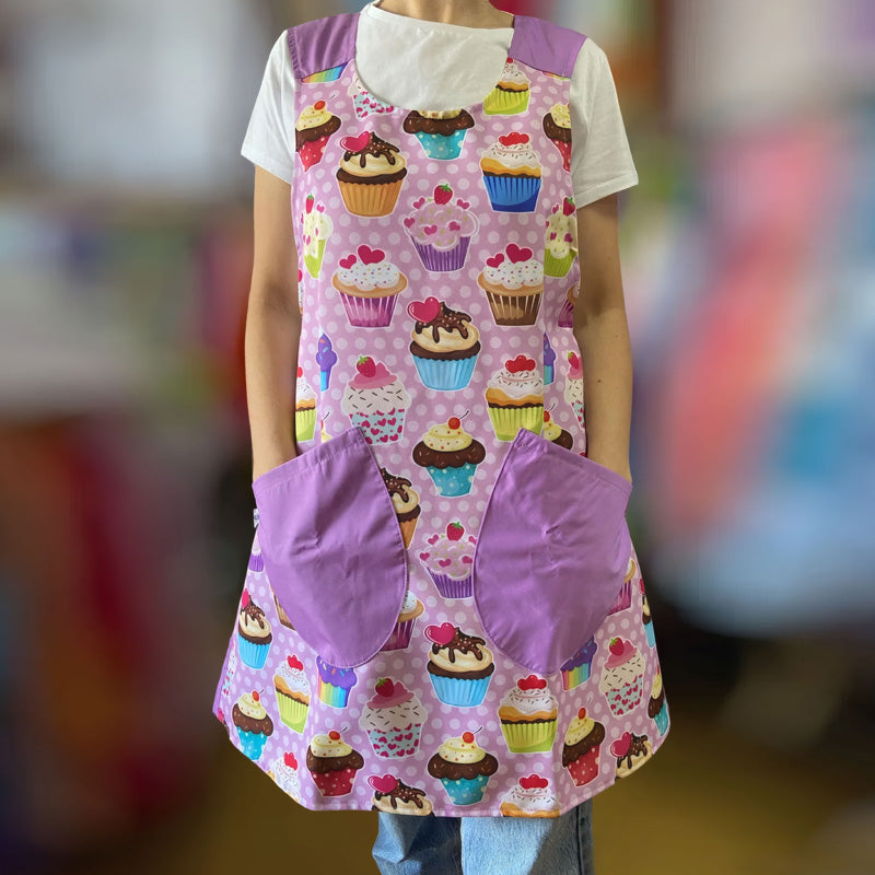 🔥Női keresztpántos, felcsúszós kötény