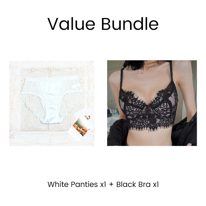 Kényelmes és varrásmentes bugyi elegáns csipkével