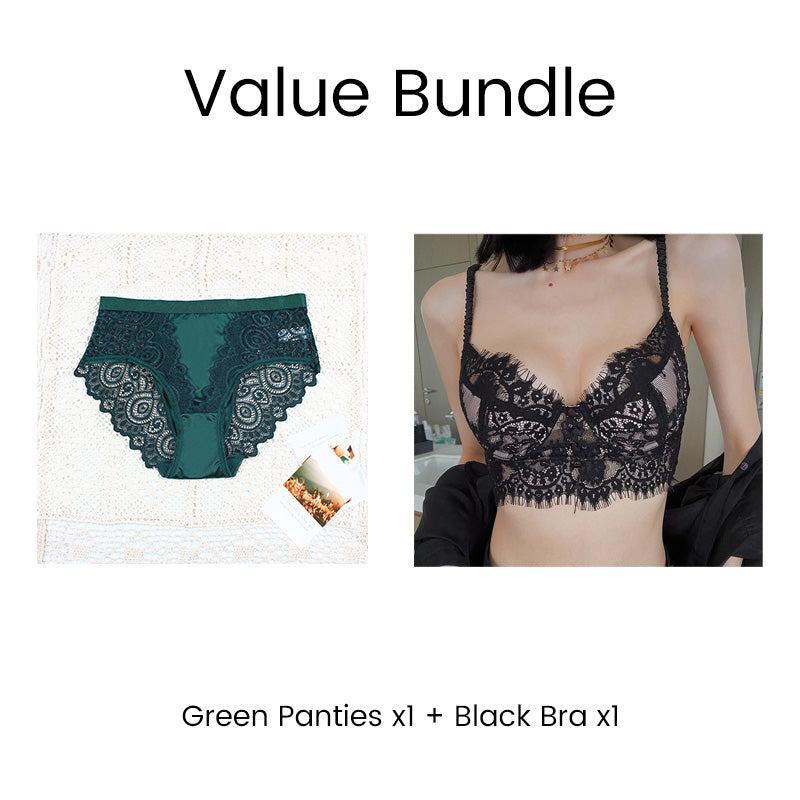 Kényelmes és varrásmentes bugyi elegáns csipkével