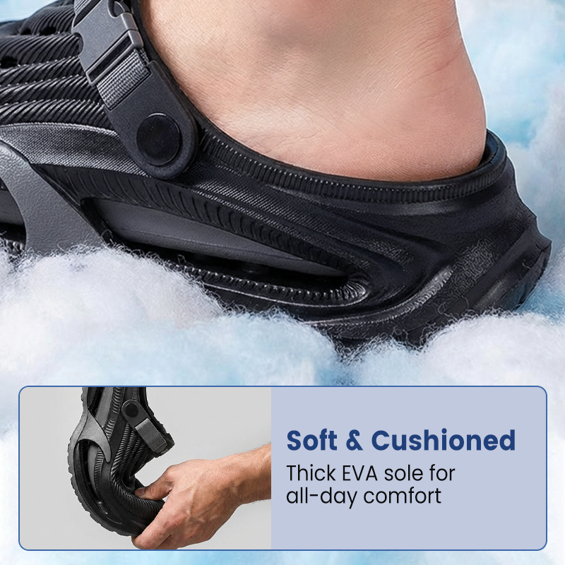 🌊 Két stílus egy cipőben + azonnal száradó, csúszásmentes! Megérkeztek a nyár legokosabb EVA szandáljai 👟✨