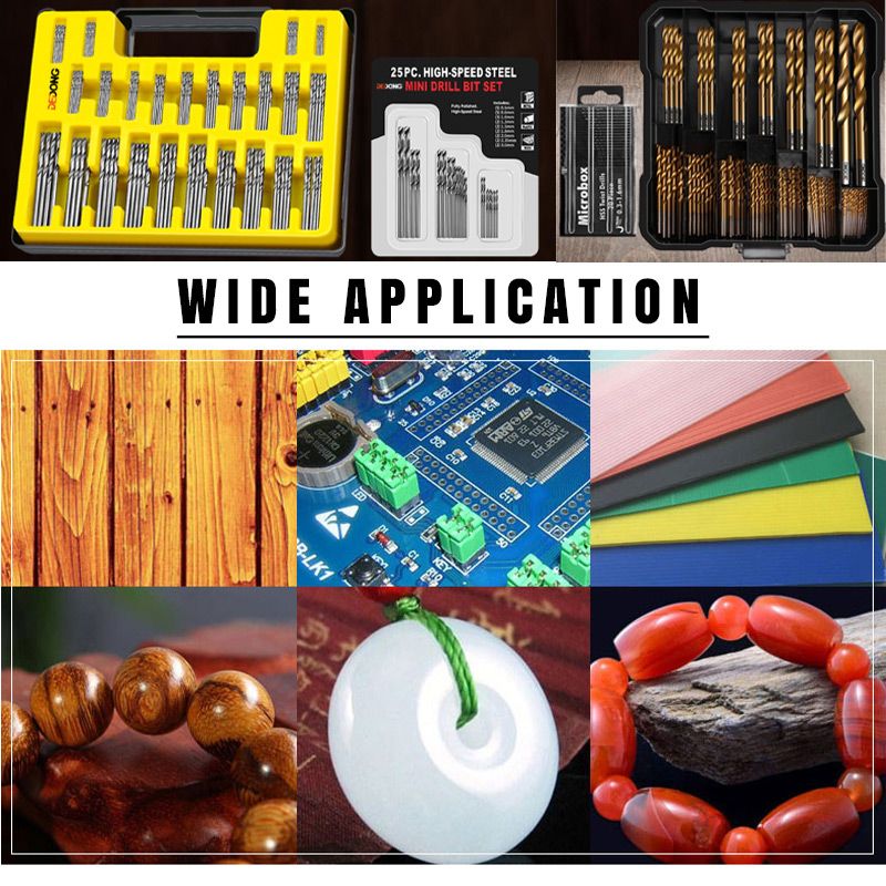 Titánbevonatú fúrófej készlet (20/25/150/99 darabos)