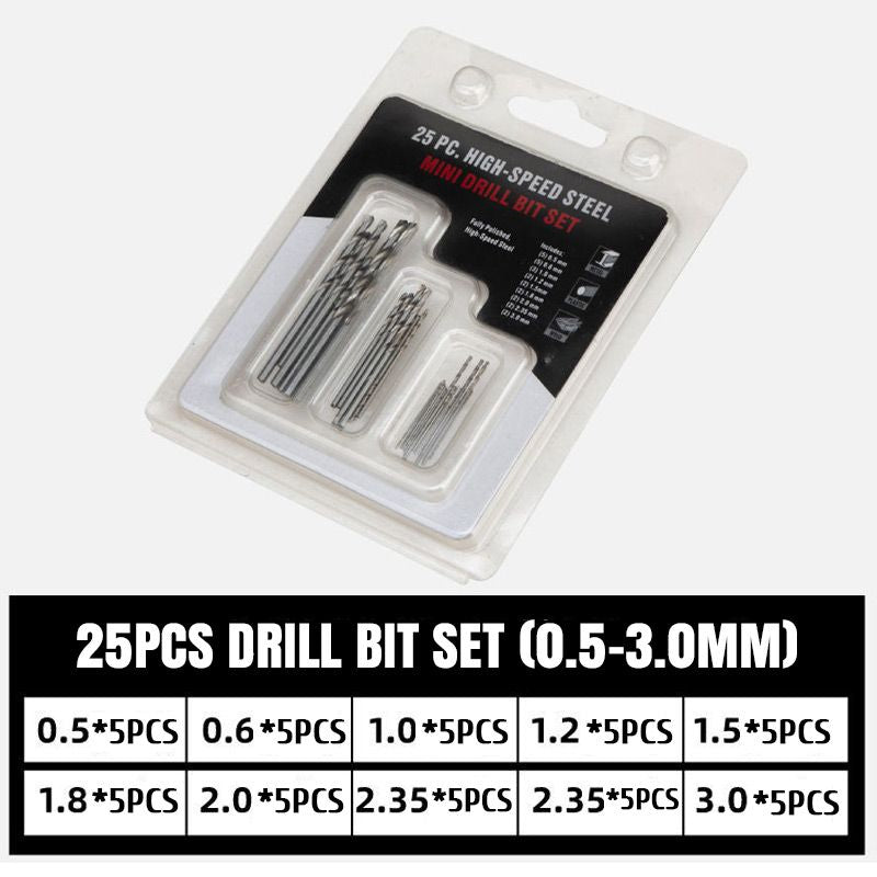 Titánbevonatú fúrófej készlet (20/25/150/99 darabos)