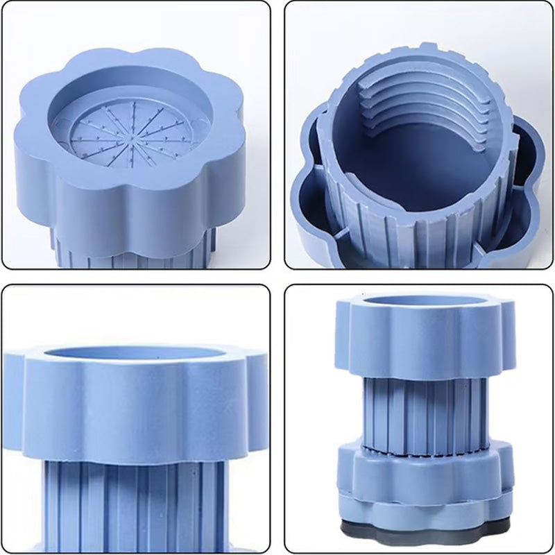 🔧 Univerzális mosógép alátétek – 4 darabos készlet | Terhelhető, ütéscsillapító · Csúszásgátló alátétek | Padlóvédő alátétek✨