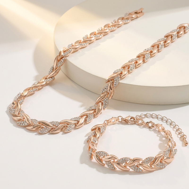 💎 Levél lánc nyakláncok és karkötők | 2026 legnépszerűbb stílusai 🌟