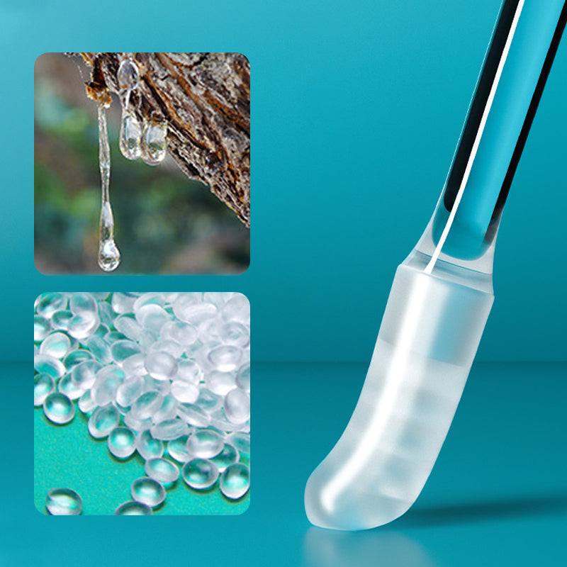 Újrafelhasználható, ragacsos fülzsír eltávolító pálcikák