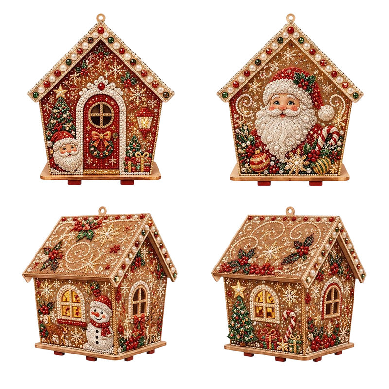 👨‍👩‍👧‍👦50% kedvezmény🎄 3D gyöngyös karácsonyi díszkészlet✨