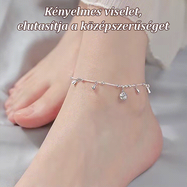 【Elegáns istennő elengedhetetlen kelléke】Finom gömb csengő bokalánc